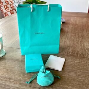 Tiffany & Co. Gift Bag, Box & jewelry dust bag